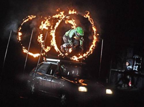 Show Kaskaderskie w Białogardzie 